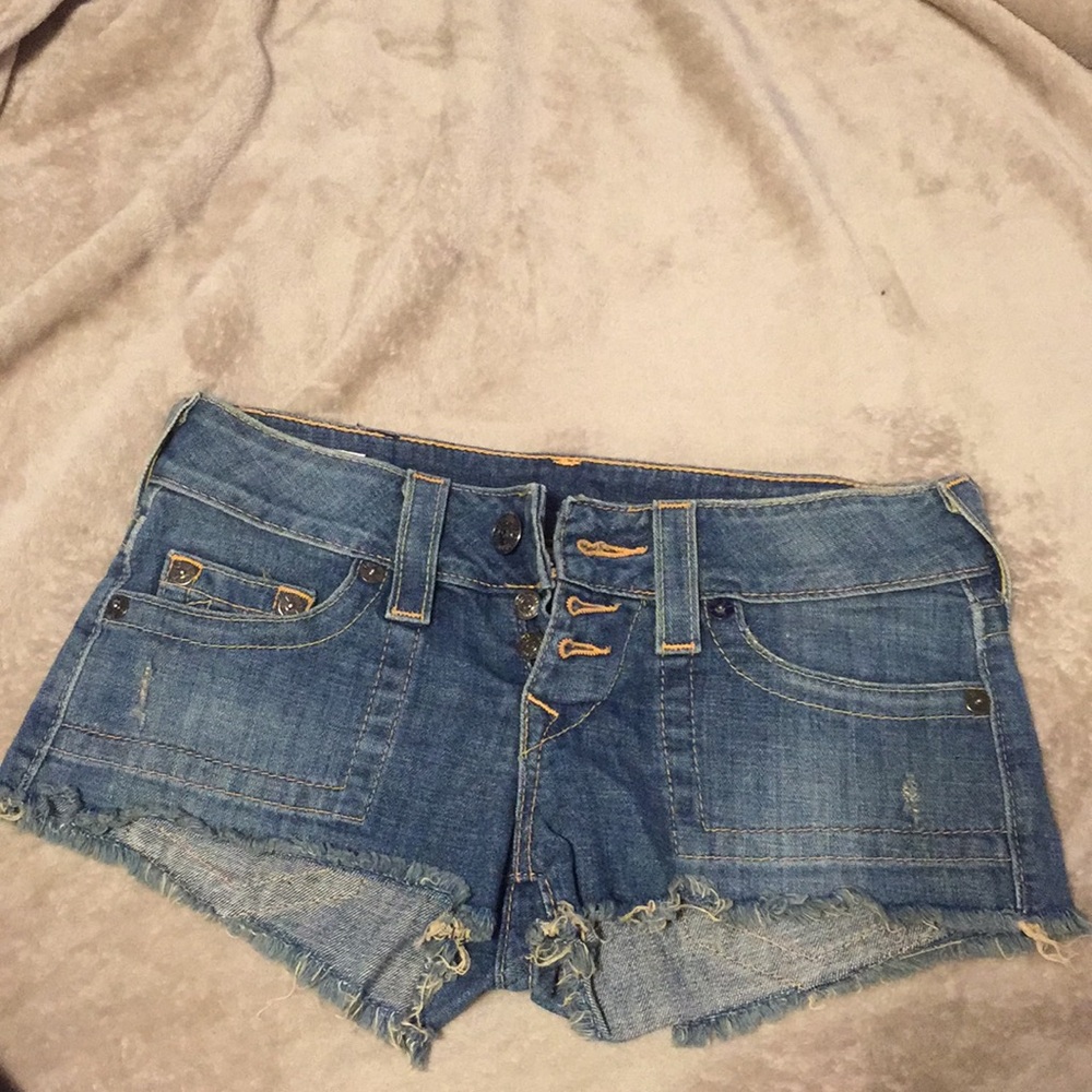 true religion jean shorts